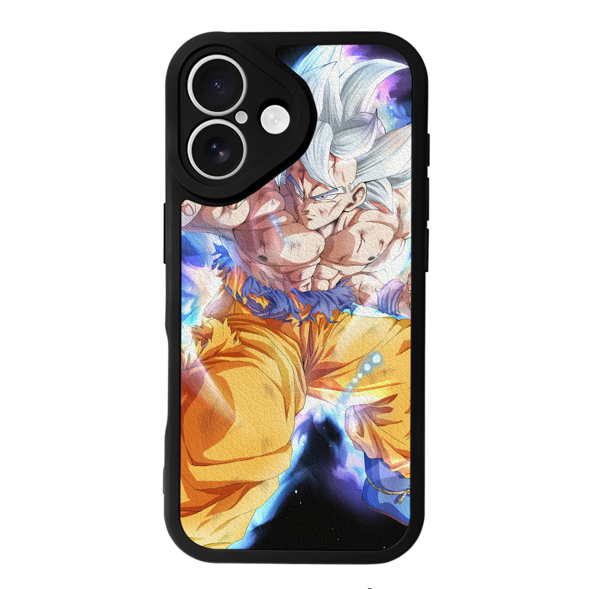（画像用） ドラゴンボール DRAGON BALL 【iPhone 16シリーズ対応】シリコンスマホケース（レザー調） 材質：シリコン